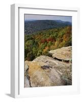 Bluff, Petit Jean State Park, Arkansas, USA-Charles Gurche-Framed Photographic Print