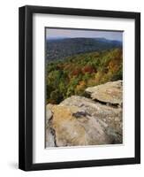 Bluff, Petit Jean State Park, Arkansas, USA-Charles Gurche-Framed Premium Photographic Print