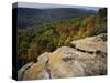 Bluff, Petit Jean State Park, Arkansas, USA-Charles Gurche-Stretched Canvas