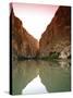 Bluffs Above Rio Grande in Big Bend National Park, Texas-null-Stretched Canvas