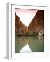 Bluffs Above Rio Grande in Big Bend National Park, Texas-null-Framed Photographic Print