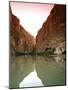 Bluffs Above Rio Grande in Big Bend National Park, Texas-null-Mounted Photographic Print