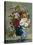 Blumenbouquet-Eugene Henri Cauchois-Stretched Canvas