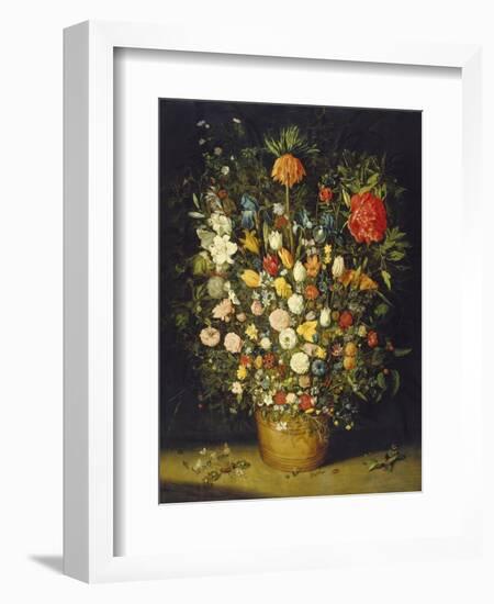 Blumenstrauss. Nach 1607-Jan Brueghel the Elder-Framed Giclee Print