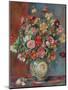 Blumenvase (Vase de fleurs). 1881-Pierre-Auguste Renoir-Mounted Giclee Print