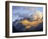 Blumlisalphorn (3664M) in Evening Light, Bernese Oberland, Swiss Alps, Switzerland, Europe-Andrew Sanders-Framed Photographic Print