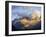 Blumlisalphorn (3664M) in Evening Light, Bernese Oberland, Swiss Alps, Switzerland, Europe-Andrew Sanders-Framed Photographic Print