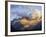 Blumlisalphorn (3664M) in Evening Light, Bernese Oberland, Swiss Alps, Switzerland, Europe-Andrew Sanders-Framed Photographic Print