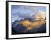 Blumlisalphorn (3664M) in Evening Light, Bernese Oberland, Swiss Alps, Switzerland, Europe-Andrew Sanders-Framed Photographic Print