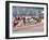 Blured Action at the Start of a Mens 100 Meter Track and Field Race-Paul Sutton-Framed Photographic Print