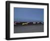 Blured Action of Auto Race, Charlotte, North Carolina, USA-Paul Sutton-Framed Photographic Print