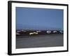 Blured Action of Auto Race, Charlotte, North Carolina, USA-Paul Sutton-Framed Photographic Print