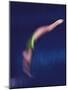 Blured Action of Female Diver-null-Mounted Photographic Print