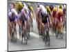 Blured Action of Road Cylcling Competition, New York, New York, USA-Chris Trotman-Mounted Premium Photographic Print