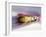 Blurred Action of 4 Man Bobsled Team, Lillehammer, Norway-null-Framed Photographic Print