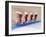 Blurred Action of Cycliing Team Onthe Track-Chris Trotman-Framed Photographic Print