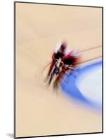 Blurred Action of Cyclist Competing on the Track-Chris Trotman-Mounted Photographic Print
