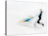 Blurred Action of Pairs Figure Skaters, Torino, Italy-Chris Trotman-Stretched Canvas