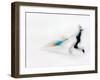 Blurred Action of Pairs Figure Skaters, Torino, Italy-Chris Trotman-Framed Photographic Print