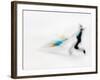 Blurred Action of Pairs Figure Skaters, Torino, Italy-Chris Trotman-Framed Photographic Print