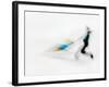 Blurred Action of Pairs Figure Skaters, Torino, Italy-Chris Trotman-Framed Photographic Print