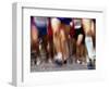 Blurred Action of Runner's Legs Competing in a Race, New York, New York, USA-Chris Trotman-Framed Photographic Print