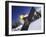 Blurred Action of Snowboarder, Aspen, Colorado, USA-null-Framed Premium Photographic Print