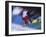 Blurred Action of Snowboarder, Nagano, JPN-null-Framed Premium Photographic Print