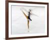 Blurred Action of Woman Figure Skater, Torino, Italy-Chris Trotman-Framed Photographic Print