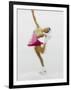 Blurred Action of Woman Figure Skater, Torino, Italy-Chris Trotman-Framed Photographic Print