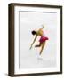 Blurred Action of Woman Figure Skater, Torino, Italy-Chris Trotman-Framed Photographic Print