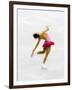 Blurred Action of Woman Figure Skater, Torino, Italy-Chris Trotman-Framed Photographic Print