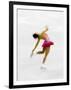 Blurred Action of Woman Figure Skater, Torino, Italy-Chris Trotman-Framed Photographic Print