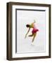 Blurred Action of Woman Figure Skater, Torino, Italy-Chris Trotman-Framed Photographic Print