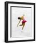 Blurred Action of Woman Figure Skater, Torino, Italy-Chris Trotman-Framed Photographic Print