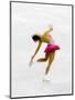 Blurred Action of Woman Figure Skater, Torino, Italy-Chris Trotman-Mounted Photographic Print