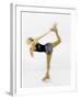 Blurred Action of Woman Figure Skater, Torino, Italy-Chris Trotman-Framed Photographic Print