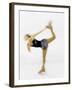 Blurred Action of Woman Figure Skater, Torino, Italy-Chris Trotman-Framed Photographic Print