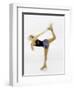 Blurred Action of Woman Figure Skater, Torino, Italy-Chris Trotman-Framed Photographic Print