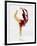 Blurred Action of Woman Figure Skater, Torino, Italy-Chris Trotman-Framed Photographic Print