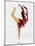 Blurred Action of Woman Figure Skater, Torino, Italy-Chris Trotman-Mounted Photographic Print