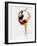 Blurred Action of Woman Figure Skater, Torino, Italy-Chris Trotman-Framed Photographic Print