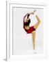 Blurred Action of Woman Figure Skater, Torino, Italy-Chris Trotman-Framed Photographic Print