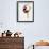 Blurred Action of Woman Figure Skater, Torino, Italy-Chris Trotman-Framed Photographic Print displayed on a wall