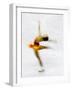 Blurred Action of Woman Figure Skater, Torino, Italy-Chris Trotman-Framed Photographic Print