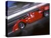 Blurred Auto Racing Action-null-Stretched Canvas
