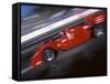 Blurred Auto Racing Action-null-Framed Stretched Canvas