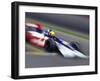 Blurred Auto Racing Action-null-Framed Photographic Print