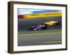 Blurred Auto Racing Action-null-Framed Photographic Print