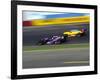 Blurred Auto Racing Action-null-Framed Photographic Print